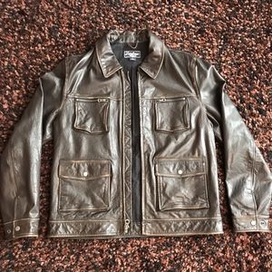 Lucky Legend Brand Fine Quality Leather Jacket